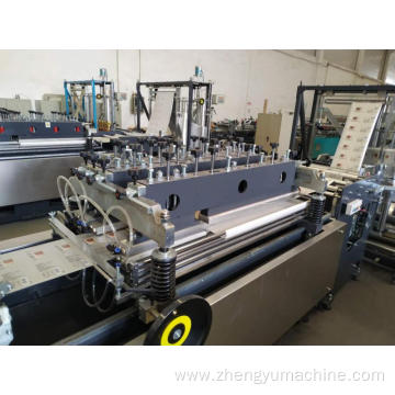 High speed plastic bag making machine